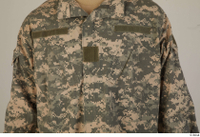  Photos Army Man in Camouflage uniform 3 21th century Army camouflage jacket upper body 0005.jpg